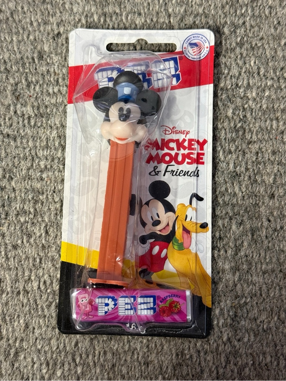 Candy Dispenser Backing Card - White Packaging